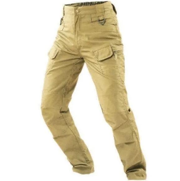 Mens Tactical Waterproof Hiking Military Outdoor Working Pants with Belt combat - Picture 4 of 16